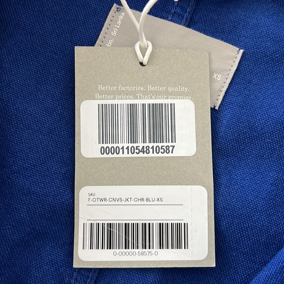 NWT Everlane The Chore Jacket in Bleu De Travail Size XS - Picture 7 of 11